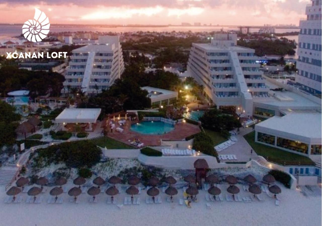 Xcanan Loft On Park Royal, The Best Area In Cancun Right On The Beach Exteriör bild