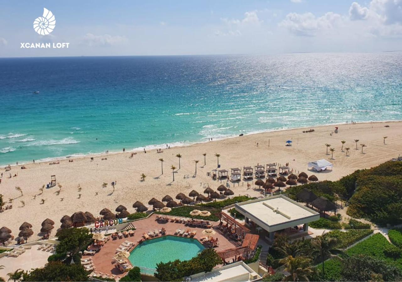 Xcanan Loft On Park Royal, The Best Area In Cancun Right On The Beach Exteriör bild