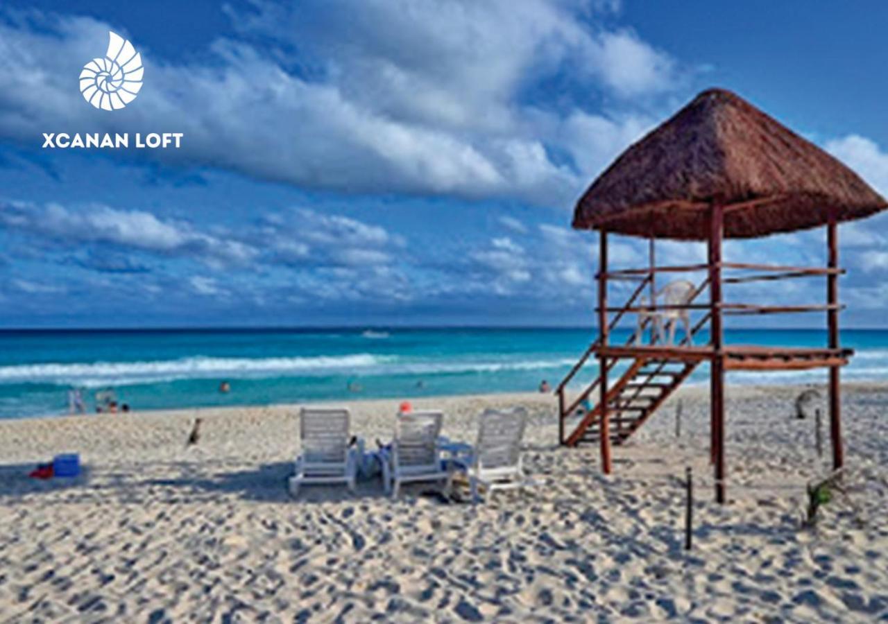 Xcanan Loft On Park Royal, The Best Area In Cancun Right On The Beach Exteriör bild