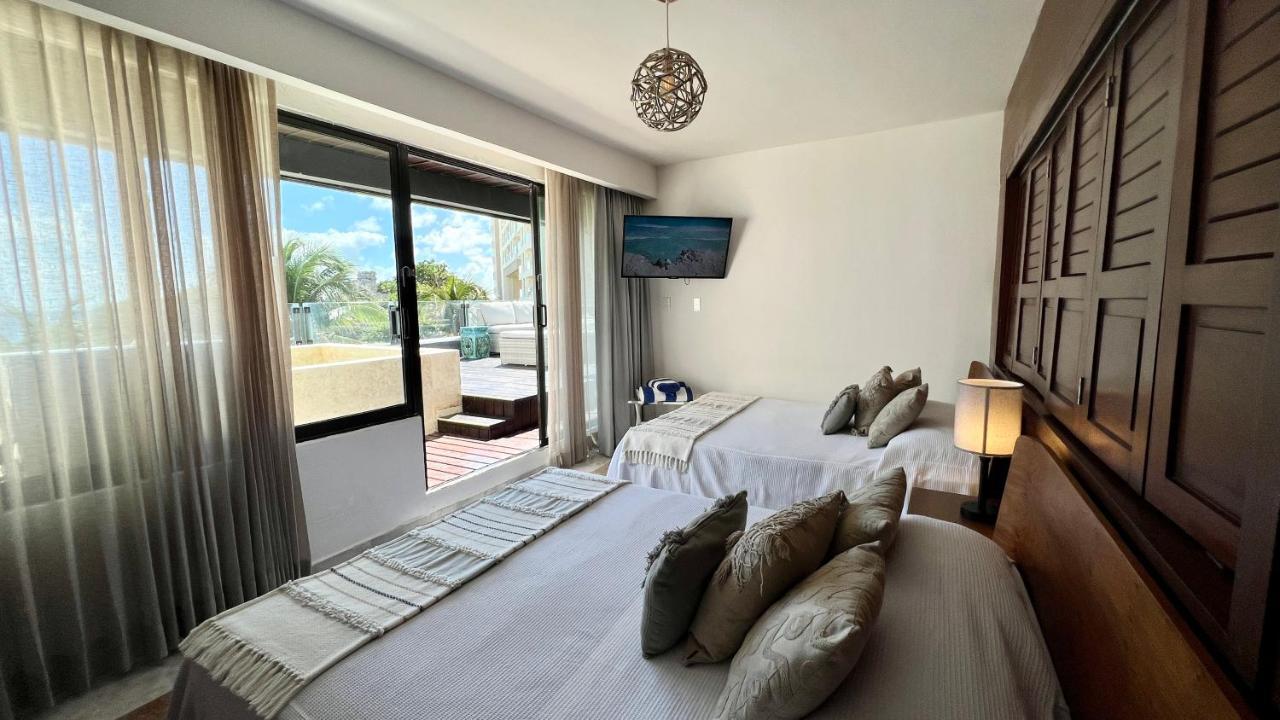 Xcanan Loft On Park Royal, The Best Area In Cancun Right On The Beach Exteriör bild