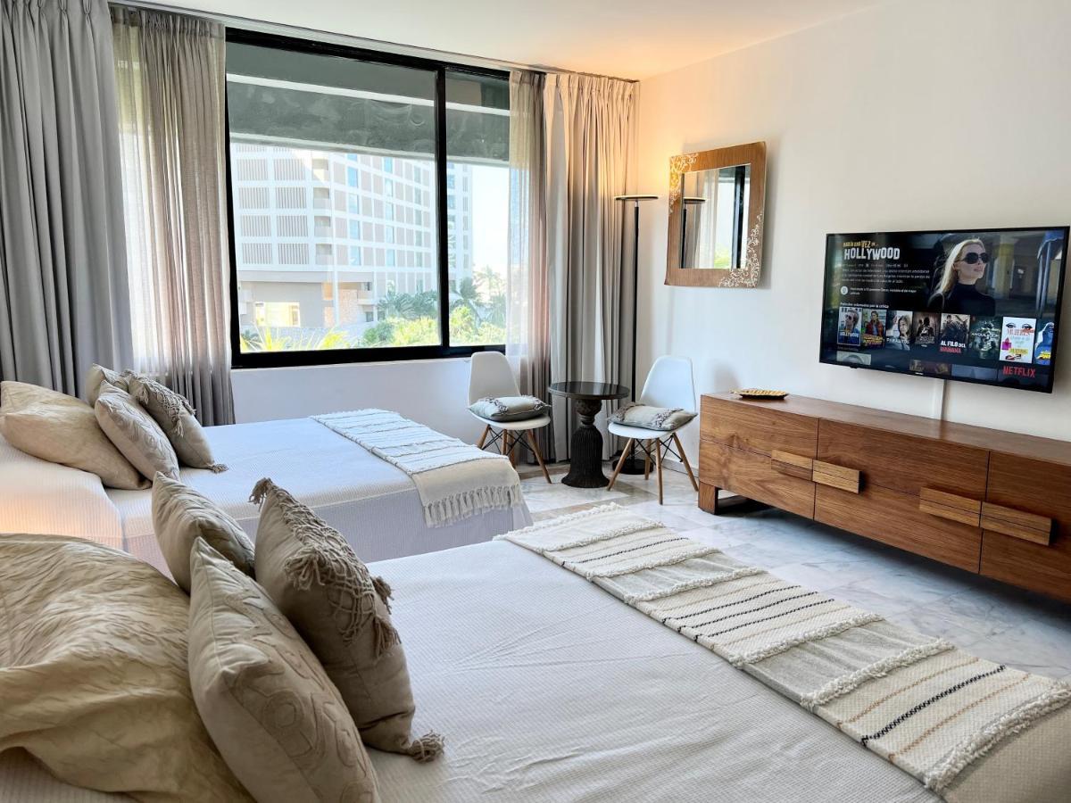 Xcanan Loft On Park Royal, The Best Area In Cancun Right On The Beach Exteriör bild